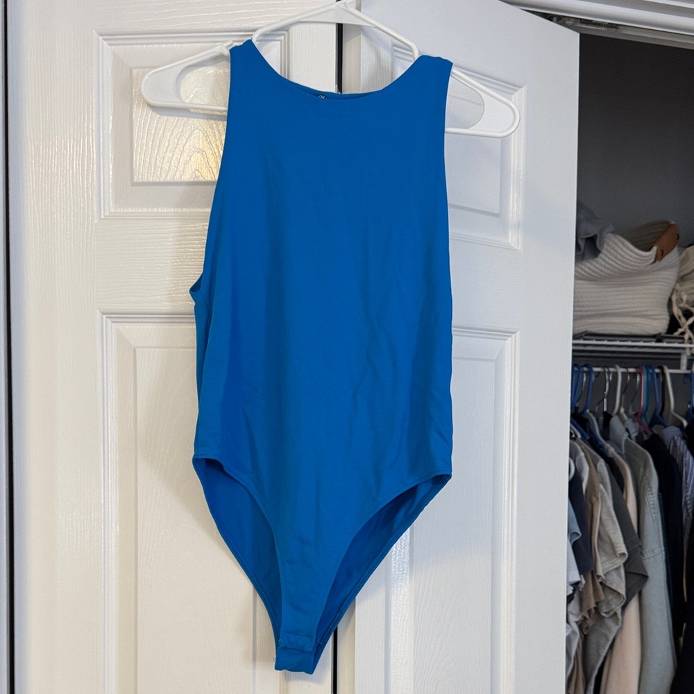 Zara Blue bodysuit